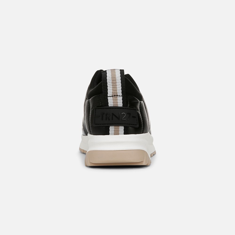 Naturalizer Think Royln Low-Breakaway Water Repellent Sneaker - Black Patent Shine Nylon Naturalizer Think Royln Low-Breakaway Water Repellent Sneaker - Black Patent Shine Nylon
