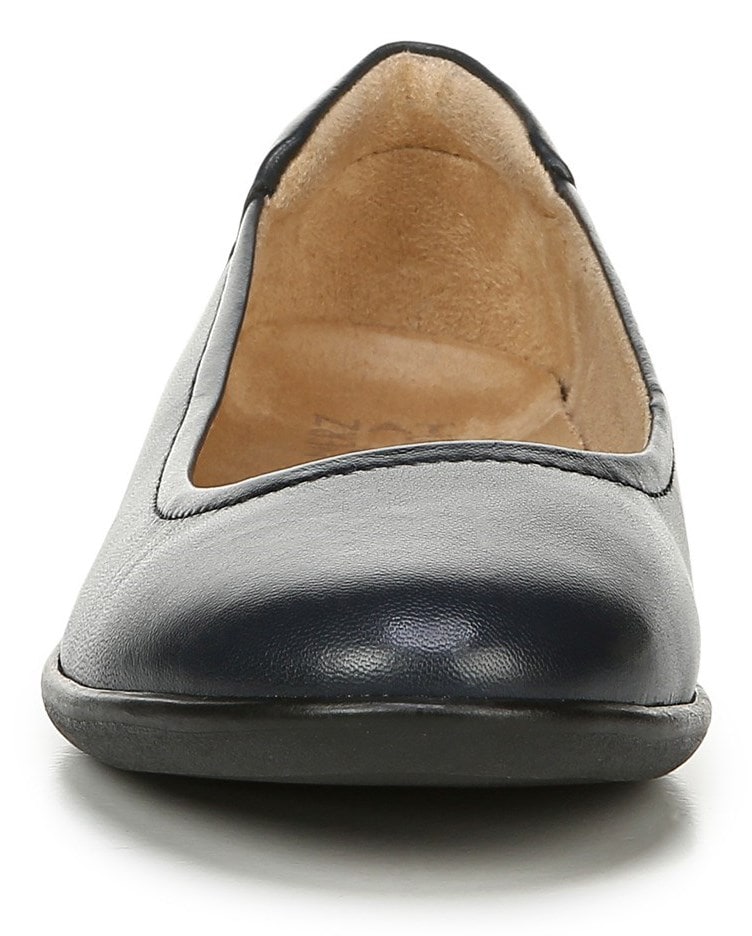 Naturalizer Flexy Flat - Navy Leather Naturalizer Flexy Flat - Navy Leather