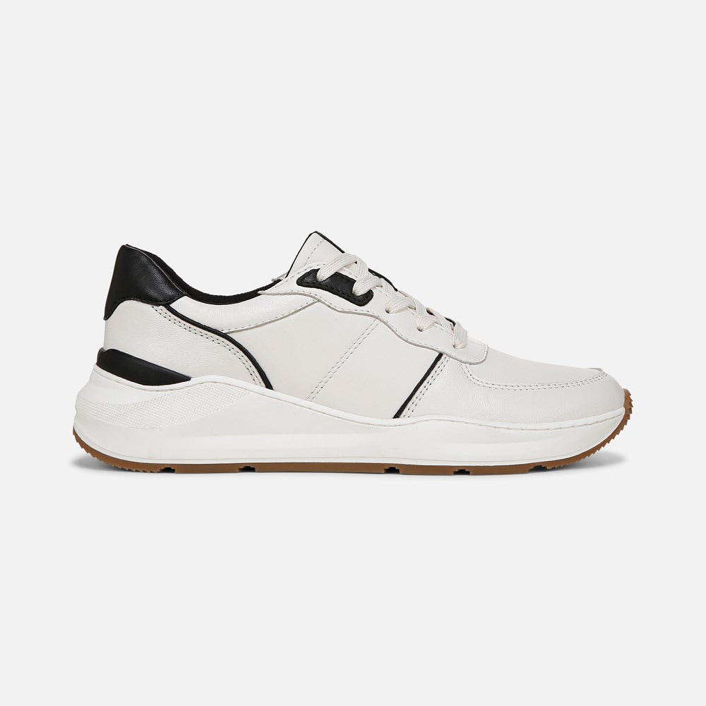 Naturalizer Blossom Lace-up Sneaker - Warm White / Black Leather Naturalizer Blossom Lace-up Sneaker - Warm White / Black Leather