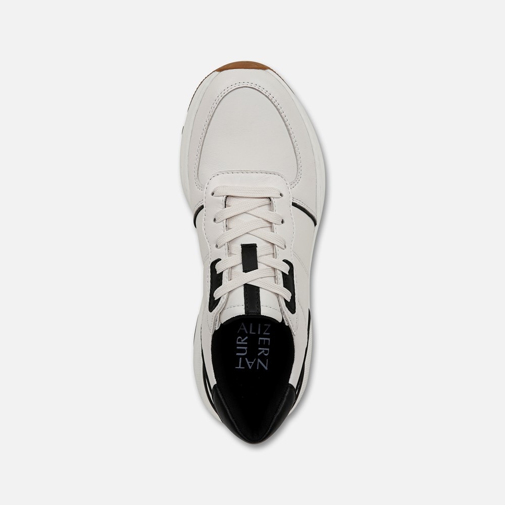 Naturalizer Blossom Lace-up Sneaker - Warm White / Black Leather Naturalizer Blossom Lace-up Sneaker - Warm White / Black Leather