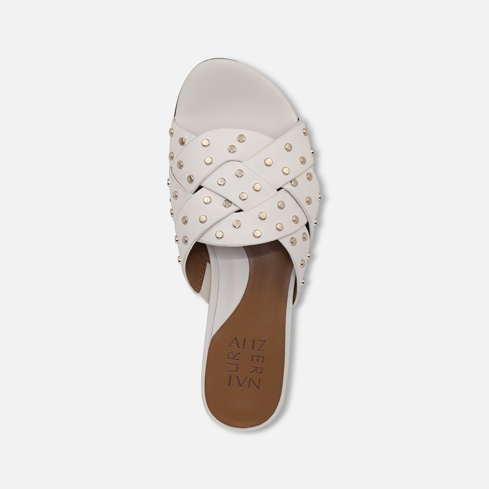 Naturalizer Morena Sandal - Warm White Leather Naturalizer Morena Sandal - Warm White Leather