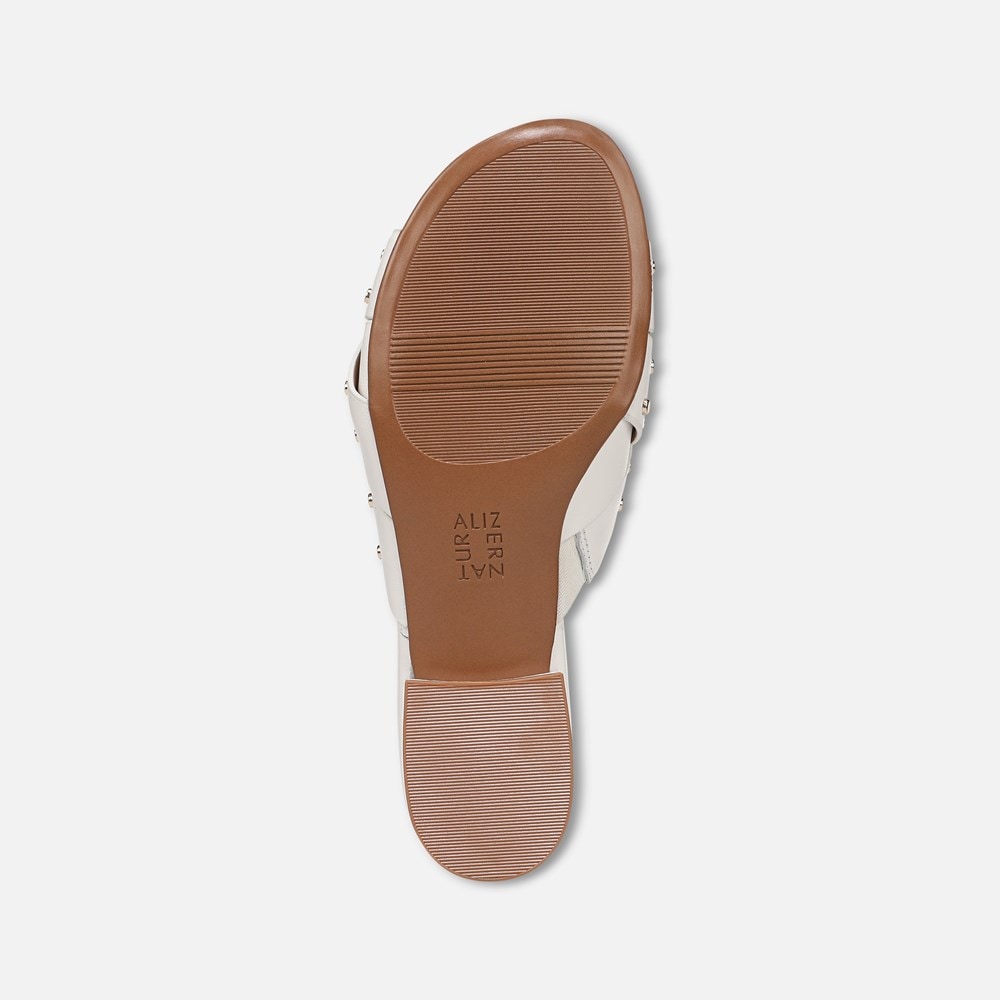 Naturalizer Morena Sandal - Warm White Leather Naturalizer Morena Sandal - Warm White Leather