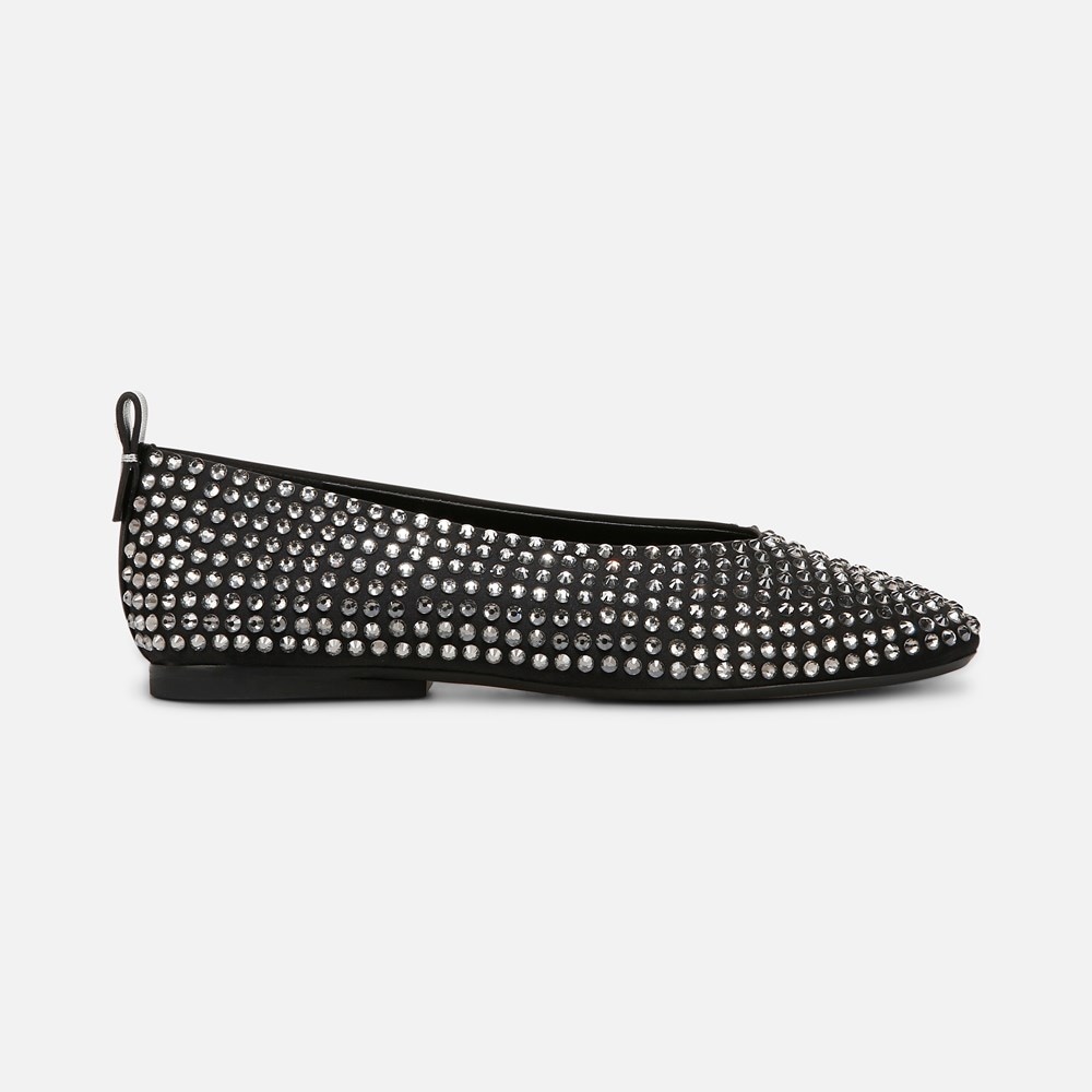 Naturalizer 27 Edit Carla Flat - Black Satin Naturalizer 27 Edit Carla Flat - Black Satin