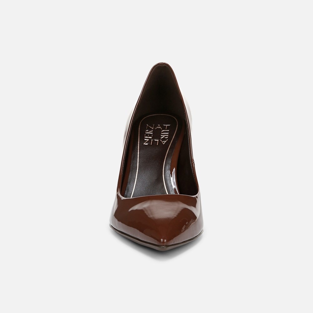 Naturalizer Anna Pump - Cappuccino Patent Faux Leather Naturalizer Anna Pump - Cappuccino Patent Faux Leather