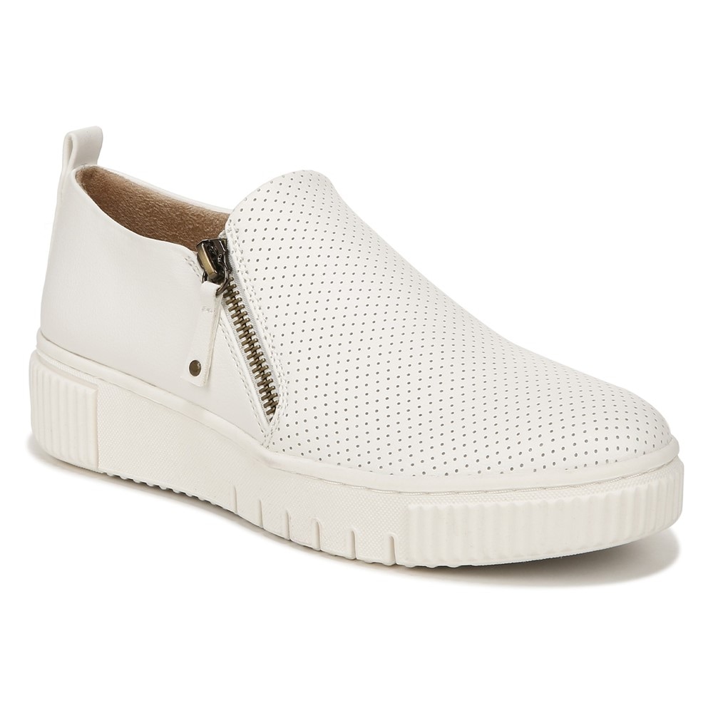Naturalizer SOUL Turner Slip On Sneaker - White Synthetic Nubuck Naturalizer SOUL Turner Slip On Sneaker - White Synthetic Nubuck