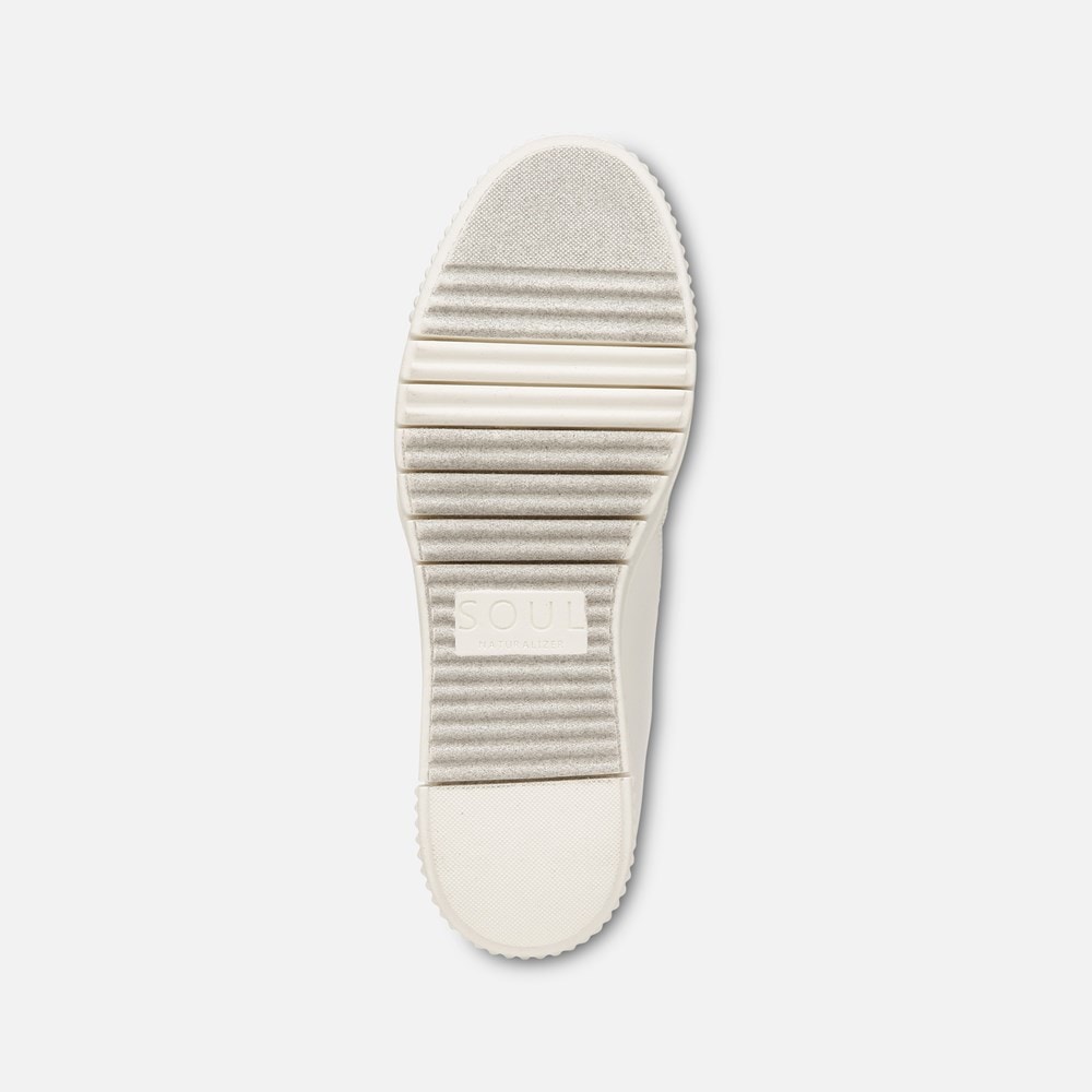 Naturalizer SOUL Turner Slip On Sneaker - White Synthetic Nubuck Naturalizer SOUL Turner Slip On Sneaker - White Synthetic Nubuck