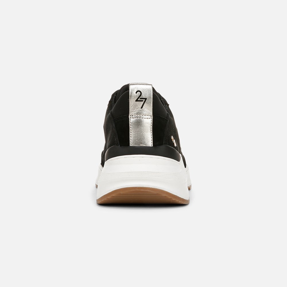 Naturalizer 27 EDIT Brooke Lace-up Sneaker - Black Leather \\u0026 Mesh Naturalizer 27 EDIT Brooke Lace-up Sneaker - Black Leather \\u0026 Mesh