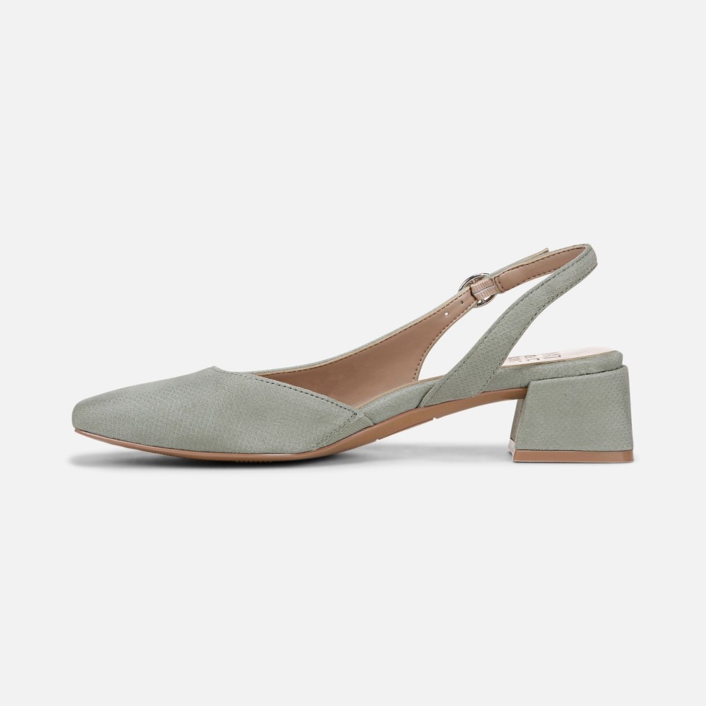 Naturalizer Jayla Slingback Pump - Pistachio Green Leather Naturalizer Jayla Slingback Pump - Pistachio Green Leather