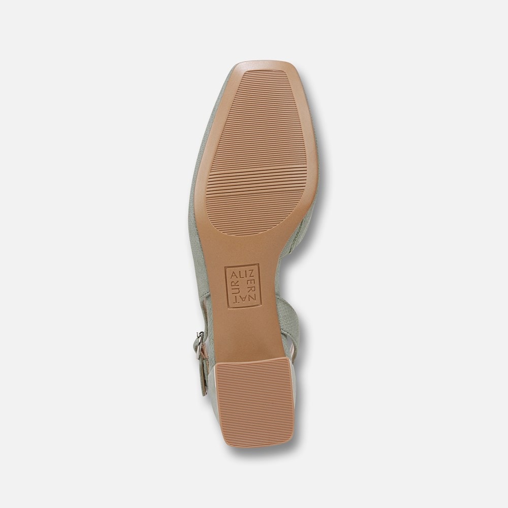 Naturalizer Jayla Slingback Pump - Pistachio Green Leather Naturalizer Jayla Slingback Pump - Pistachio Green Leather