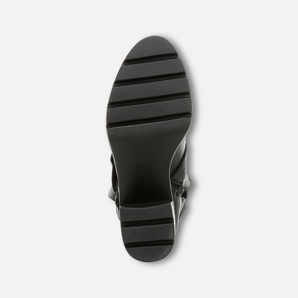 Naturalizer Verney Moto Water Repellent Bootie - Black Leather Naturalizer Verney Moto Water Repellent Bootie - Black Leather