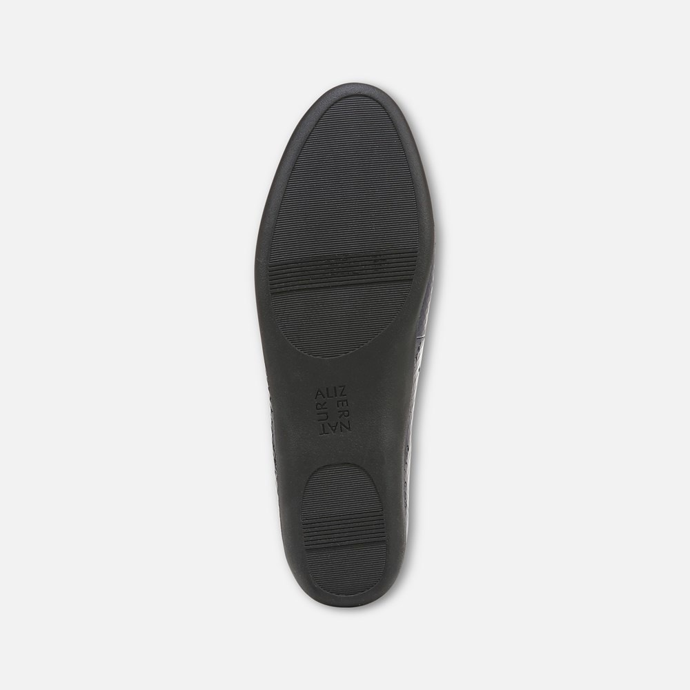 Naturalizer Vivienne Flat - Midnight Blue Faux Leather Naturalizer Vivienne Flat - Midnight Blue Faux Leather
