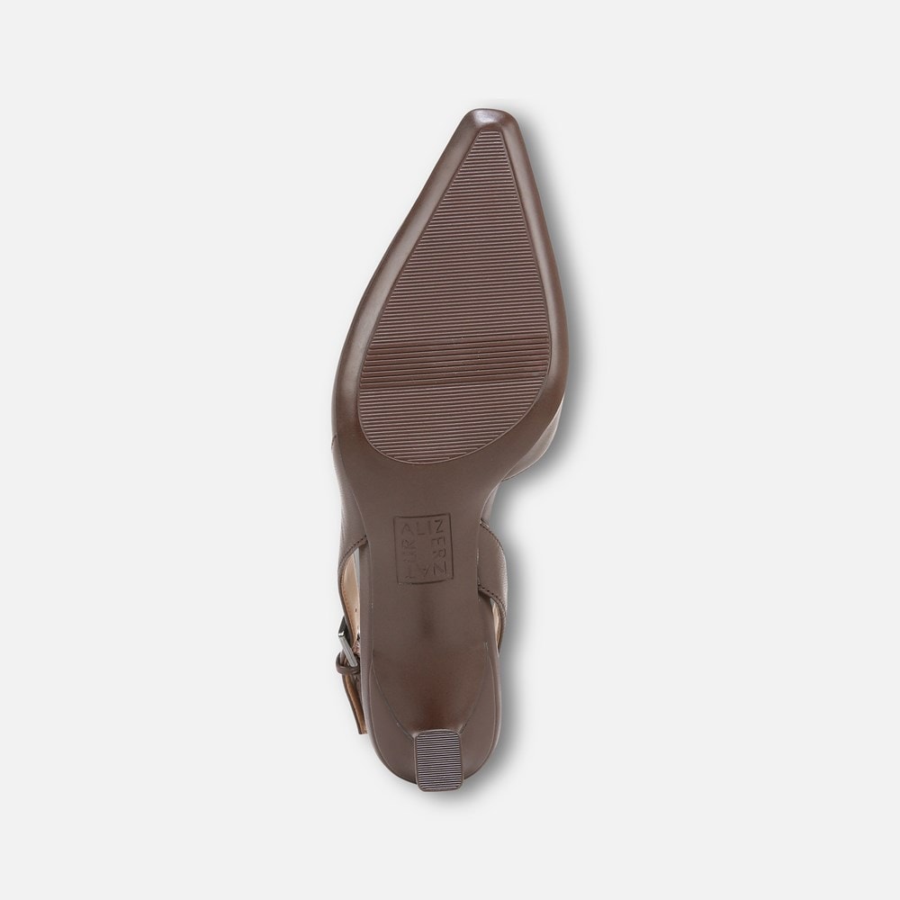 Naturalizer Dalary Slingback Pump - Mocha Leather Naturalizer Dalary Slingback Pump - Mocha Leather
