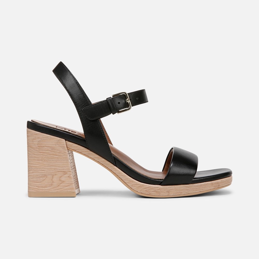 Naturalizer Rose Dress Sandal - Black Leather Naturalizer Rose Dress Sandal - Black Leather