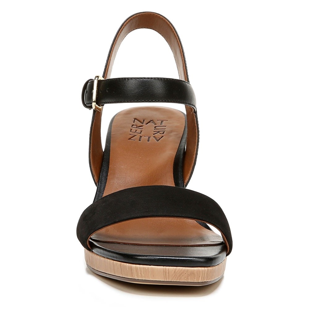 Naturalizer Rose Dress Sandal - Black Leather Naturalizer Rose Dress Sandal - Black Leather