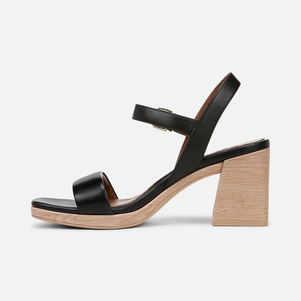 Naturalizer Rose Dress Sandal - Black Leather Naturalizer Rose Dress Sandal - Black Leather