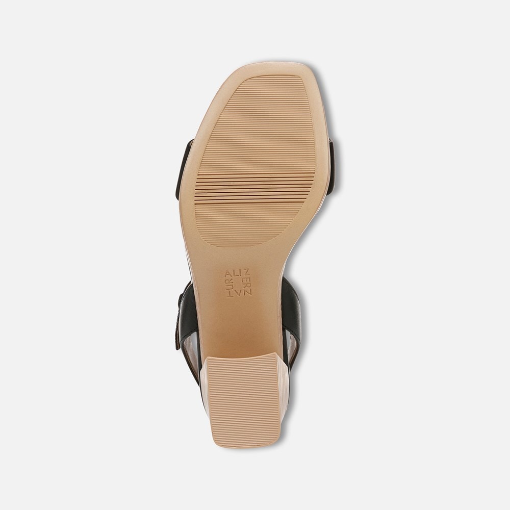 Naturalizer Rose Dress Sandal - Black Leather Naturalizer Rose Dress Sandal - Black Leather