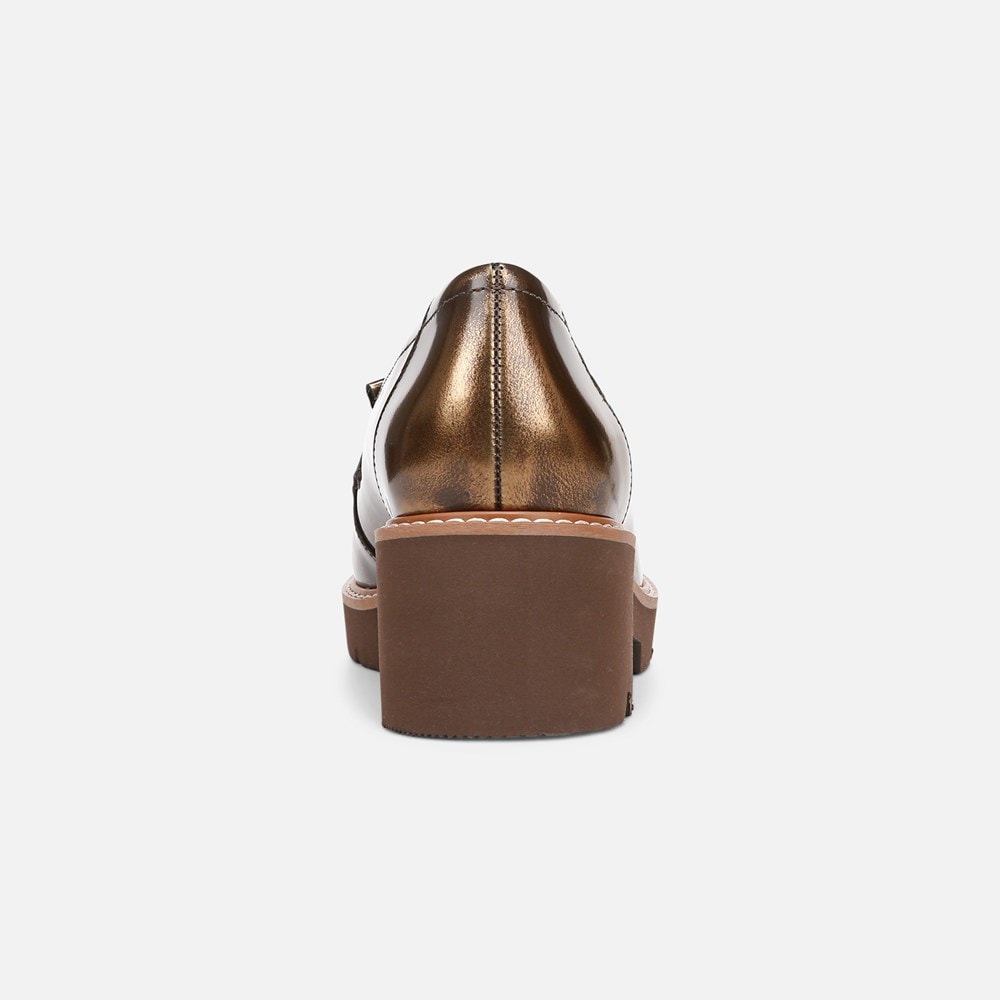 Naturalizer Desmond Lug Loafer - Bronze Leather Naturalizer Desmond Lug Loafer - Bronze Leather