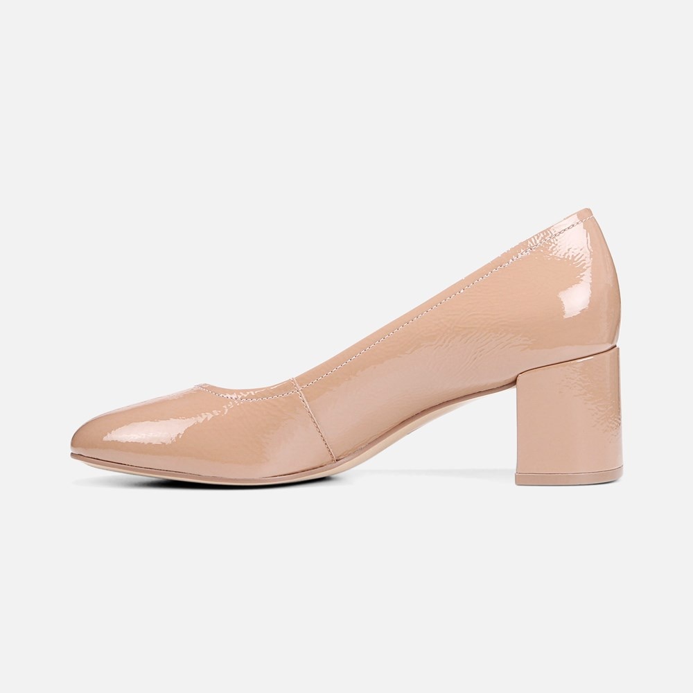 Naturalizer 27 Edit Rebecca Pump - Taupe Patent Leather Naturalizer 27 Edit Rebecca Pump - Taupe Patent Leather