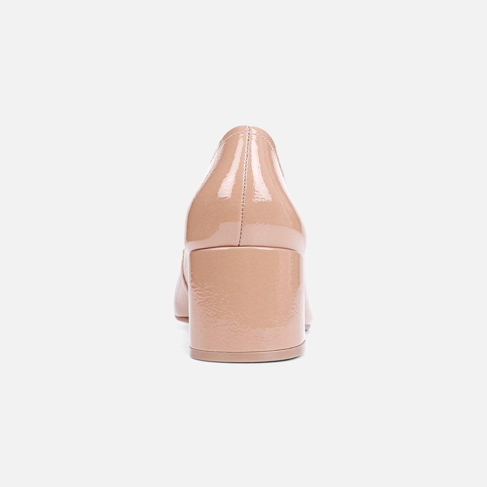 Naturalizer 27 Edit Rebecca Pump - Taupe Patent Leather Naturalizer 27 Edit Rebecca Pump - Taupe Patent Leather