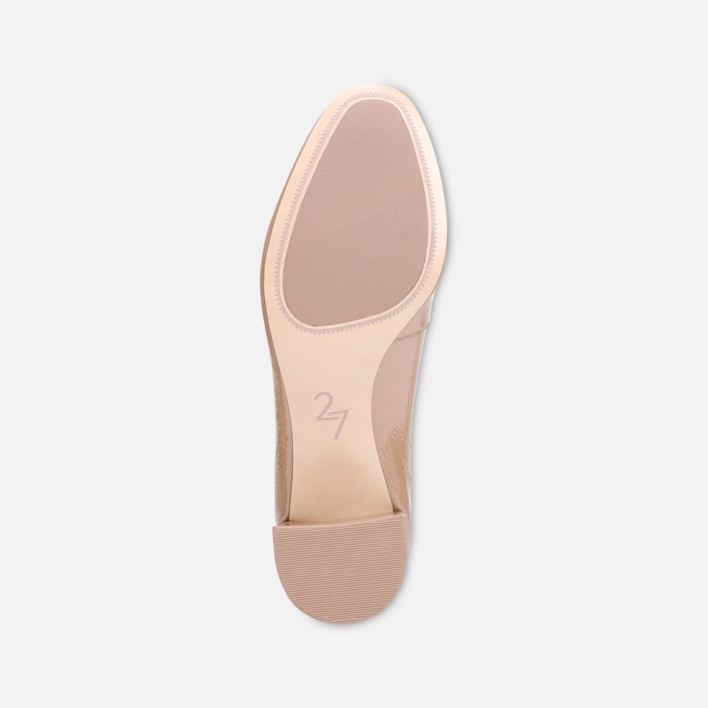 Naturalizer 27 Edit Rebecca Pump - Taupe Patent Leather Naturalizer 27 Edit Rebecca Pump - Taupe Patent Leather