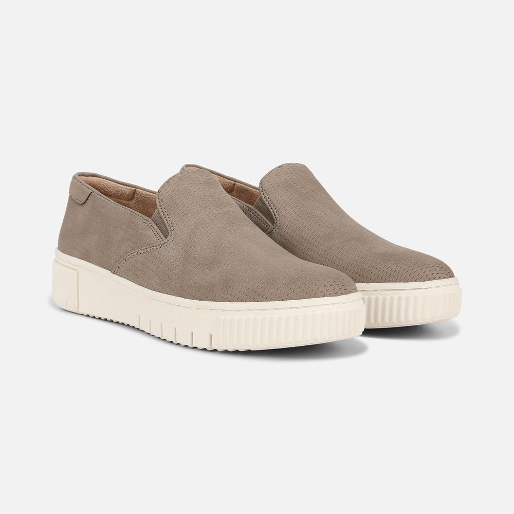 Naturalizer Soul Tia Slip On Sneaker - Mushroom Synthetic