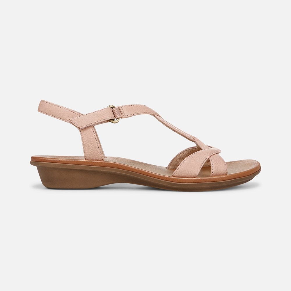 Naturalizer SOUL Solo Sandal - Mauve Pink Faux Leather Naturalizer SOUL Solo Sandal - Mauve Pink Faux Leather