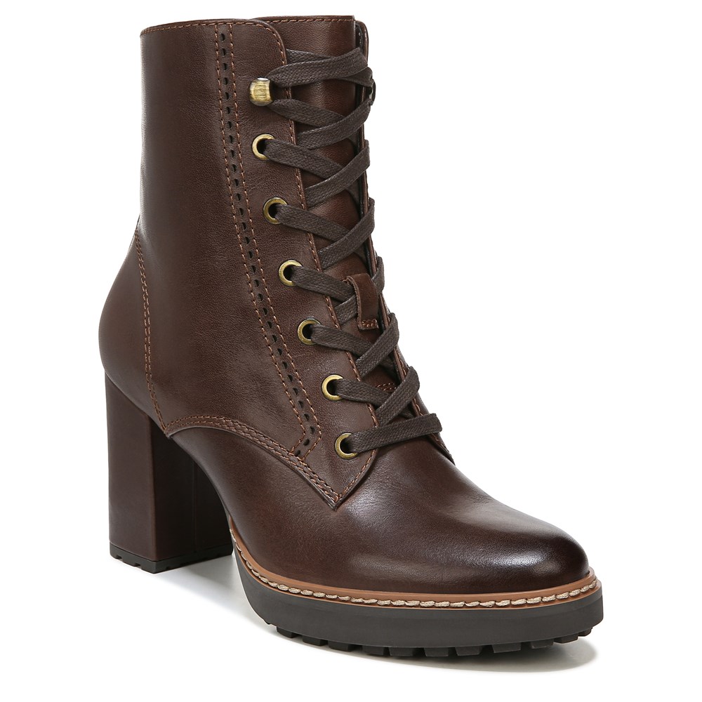 Naturalizer Callie Bootie - Chocolate Bar Leather Naturalizer Callie Bootie - Chocolate Bar Leather