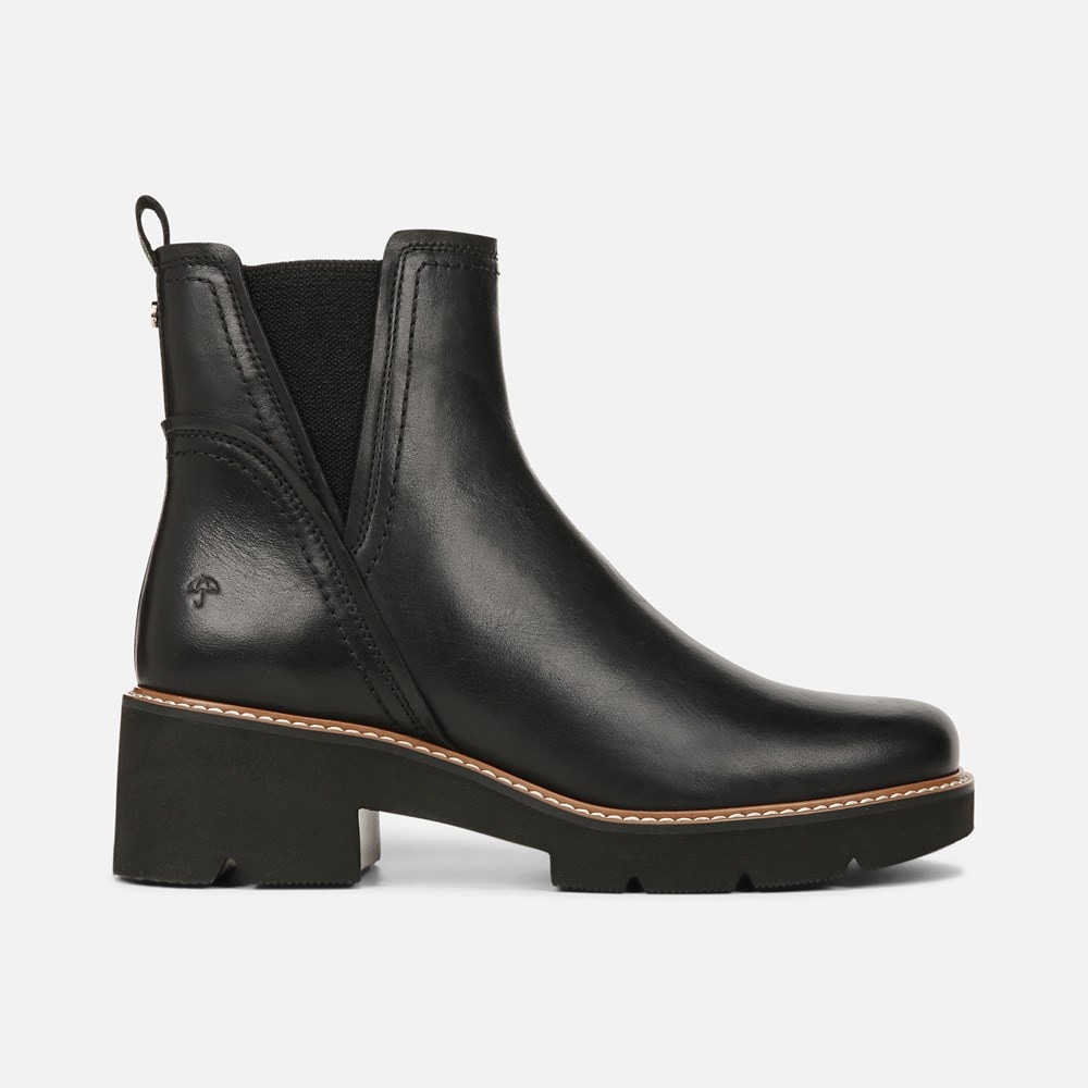 Naturalizer Darry Bootie - Black Leather Naturalizer Darry Bootie - Black Leather