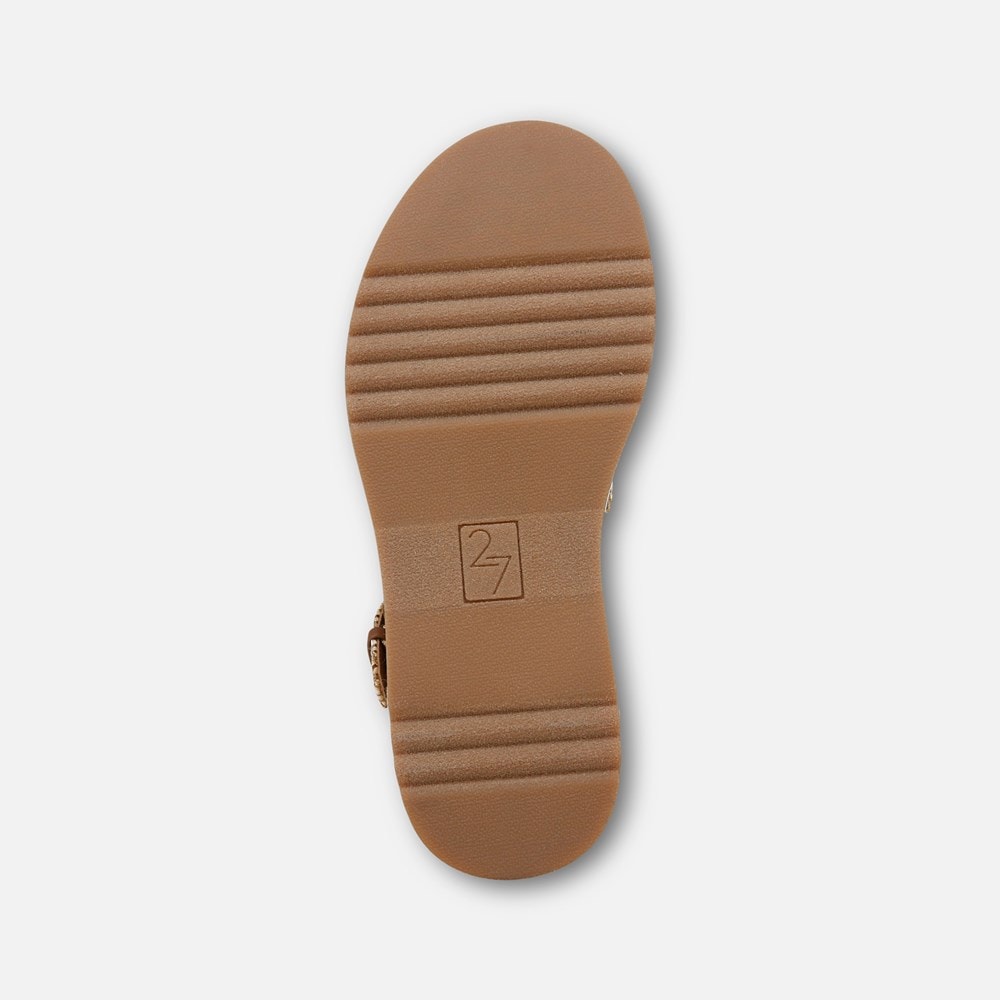 Naturalizer 27 EDIT Zizi Sandal - Metallic Raffia Naturalizer 27 EDIT Zizi Sandal - Metallic Raffia