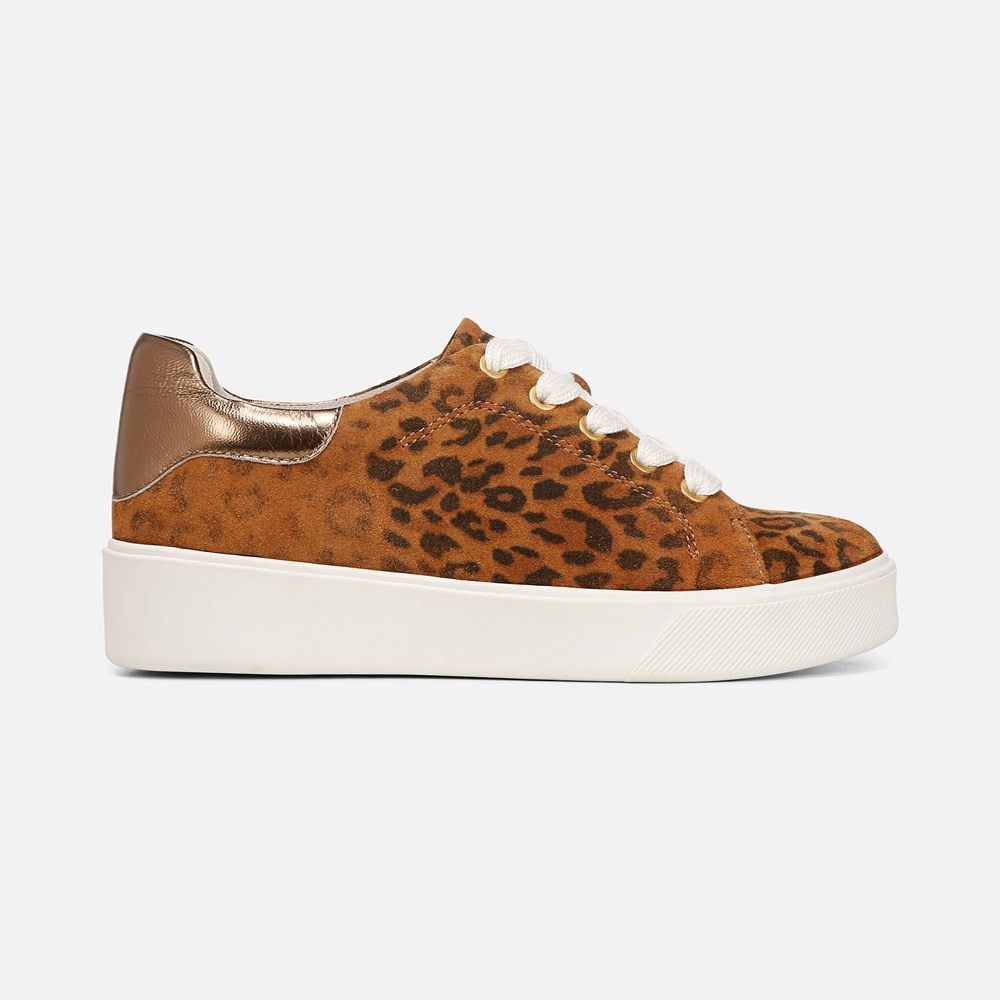 Naturalizer Morrison 2.0 Lace Up Sneaker - Distressed Leopard Leather Naturalizer Morrison 2.0 Lace Up Sneaker - Distressed Leopard Leather