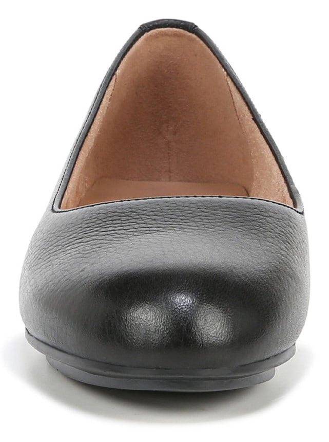 Naturalizer Maxwell Ballet Flat - Black Tumbled Leather Naturalizer Maxwell Ballet Flat - Black Tumbled Leather