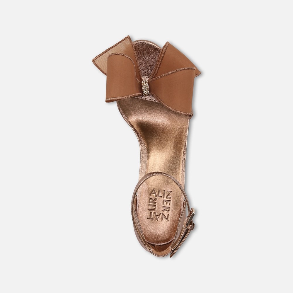 Naturalizer Always Dress Sandal - Cookie Dough Faux Leather Naturalizer Always Dress Sandal - Cookie Dough Faux Leather