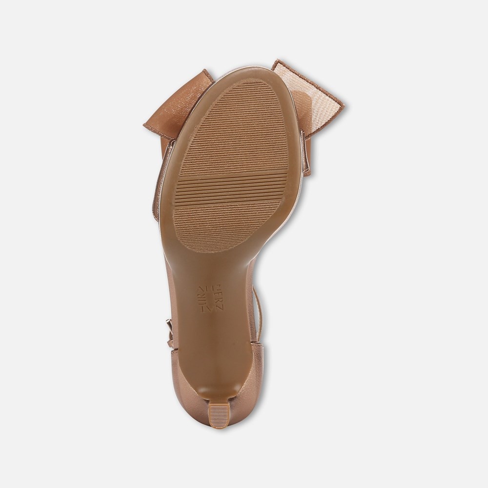 Naturalizer Always Dress Sandal - Cookie Dough Faux Leather Naturalizer Always Dress Sandal - Cookie Dough Faux Leather