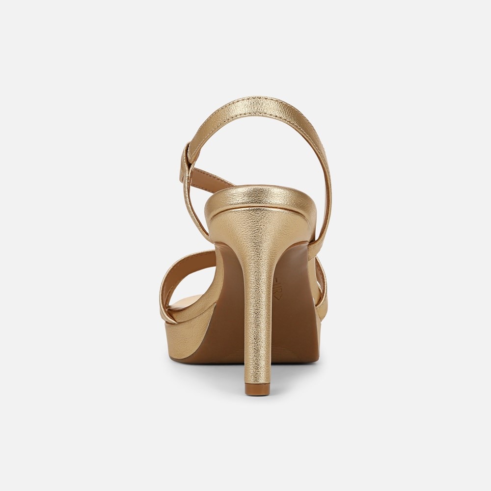 Naturalizer Abby Dress Sandal - Dark Gold Faux Leather Naturalizer Abby Dress Sandal - Dark Gold Faux Leather