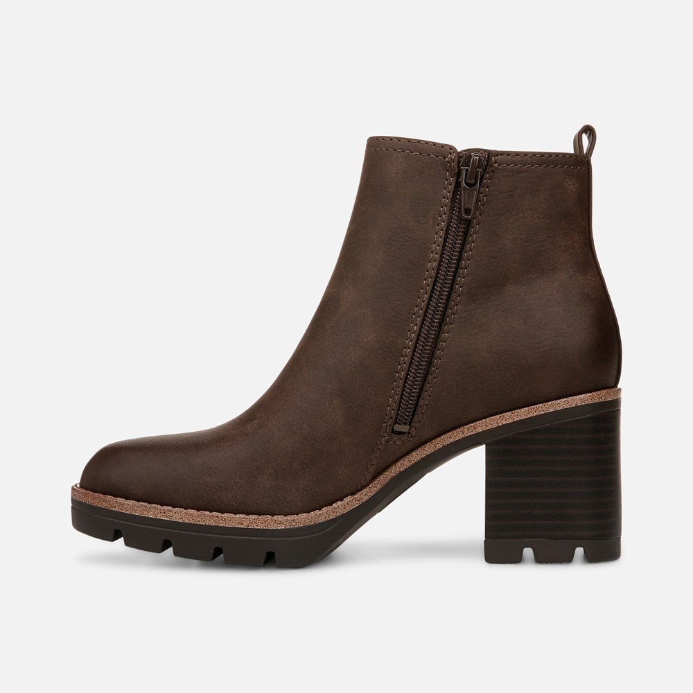 Naturalizer Madalynn Gore Water Repellent Bootie - Truffle Taupe Faux Leather Naturalizer Madalynn Gore Water Repellent Bootie - Truffle Taupe Faux Leather