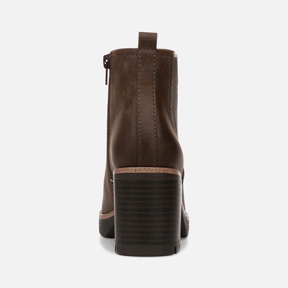 Naturalizer Madalynn Gore Water Repellent Bootie - Truffle Taupe Faux Leather Naturalizer Madalynn Gore Water Repellent Bootie - Truffle Taupe Faux Leather