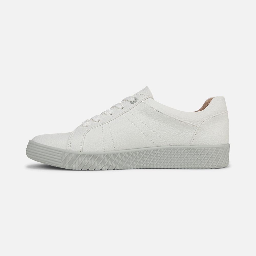 Naturalizer SOUL Neela Sneaker - White / Mist Grey Faux Leather Naturalizer SOUL Neela Sneaker - White / Mist Grey Faux Leather