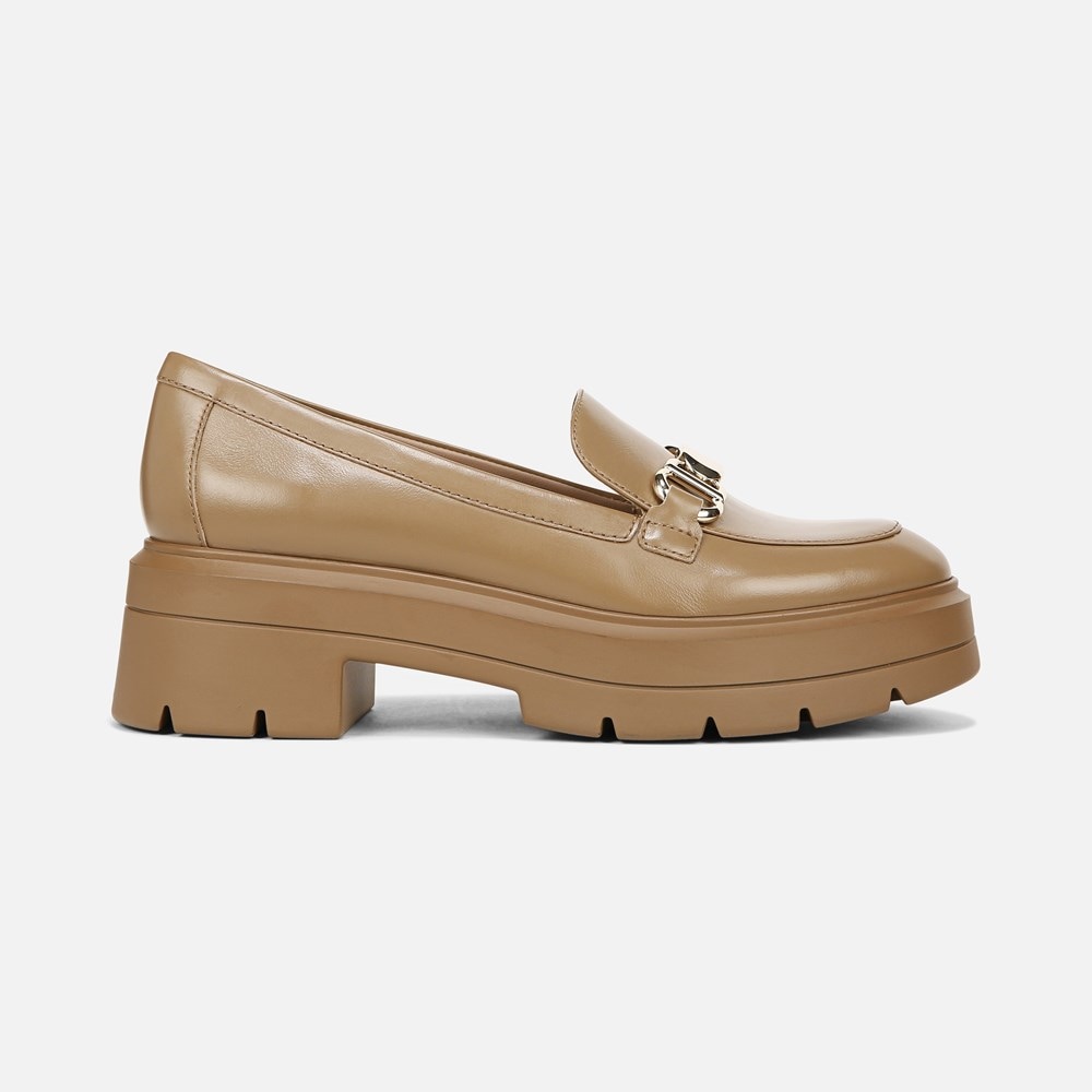 Naturalizer Nina Lug Loafer - Dark Tan Leather Naturalizer Nina Lug Loafer - Dark Tan Leather