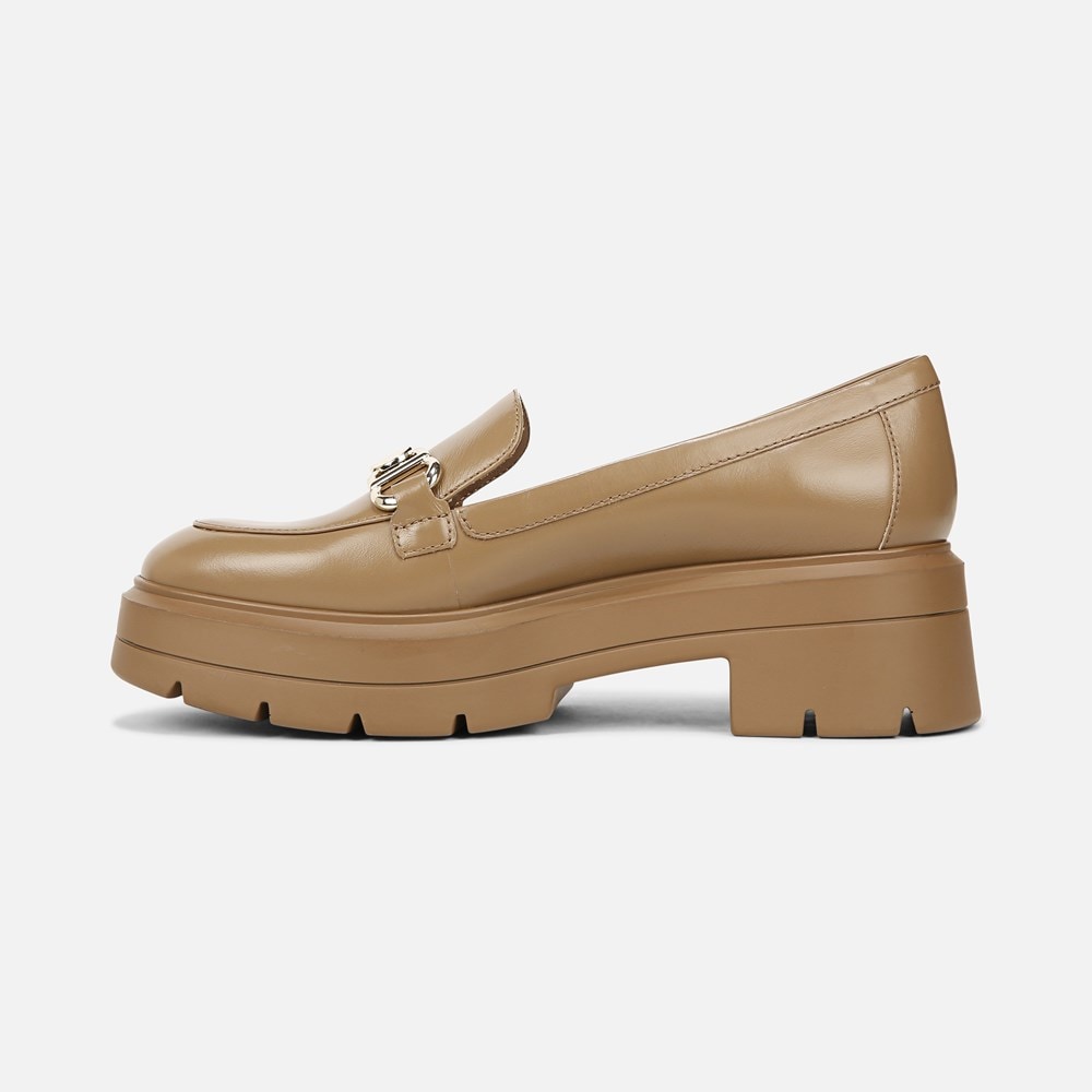 Naturalizer Nina Lug Loafer - Dark Tan Leather Naturalizer Nina Lug Loafer - Dark Tan Leather