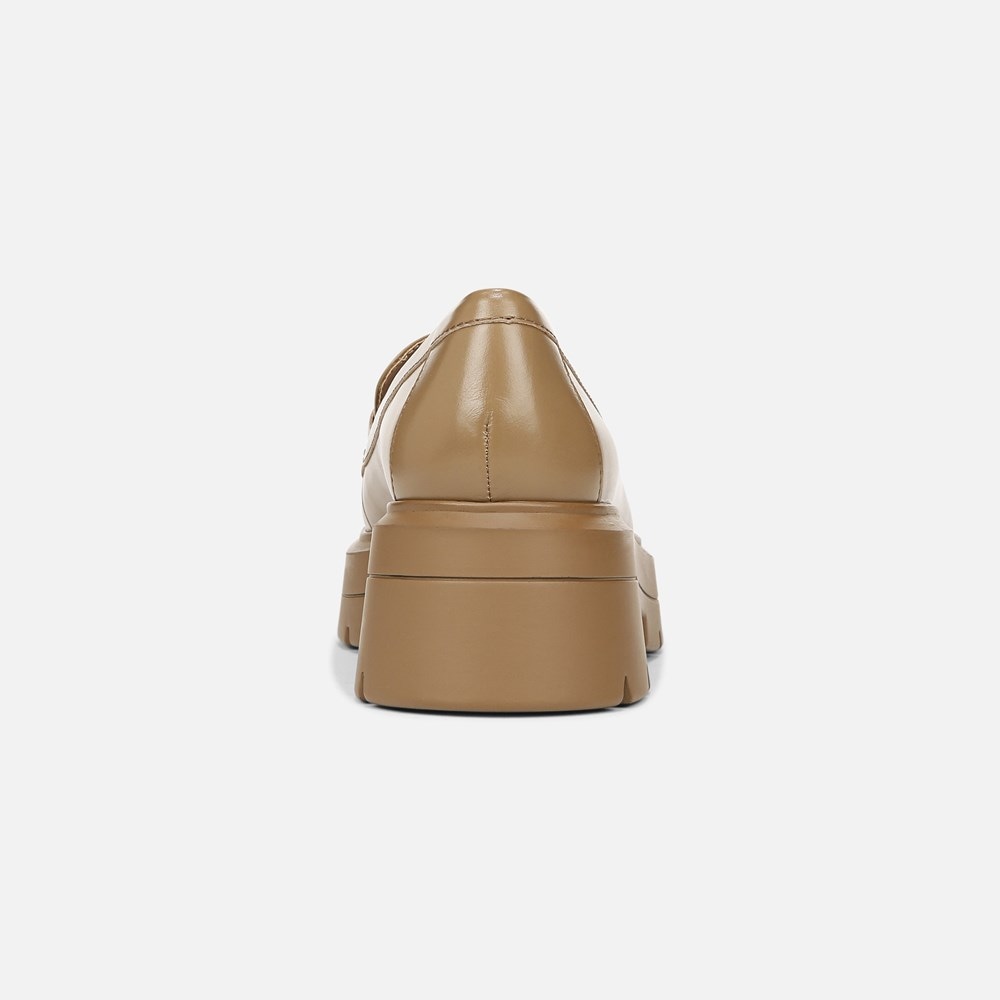 Naturalizer Nina Lug Loafer - Dark Tan Leather Naturalizer Nina Lug Loafer - Dark Tan Leather