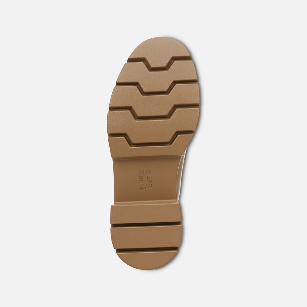 Naturalizer Nina Lug Loafer - Dark Tan Leather Naturalizer Nina Lug Loafer - Dark Tan Leather