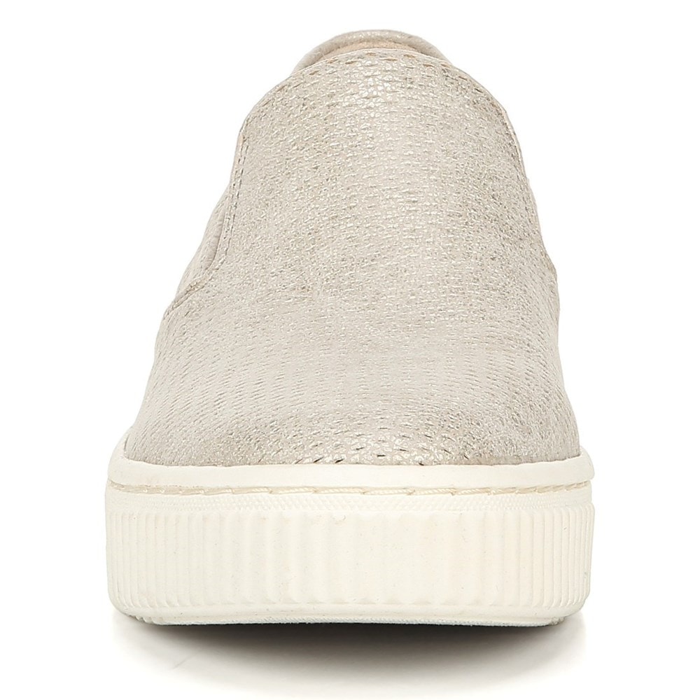 Naturalizer Soul Tia Slip On Sneaker - Porcelain Metallic Synthetic Naturalizer Soul Tia Slip On Sneaker - Porcelain Metallic Synthetic