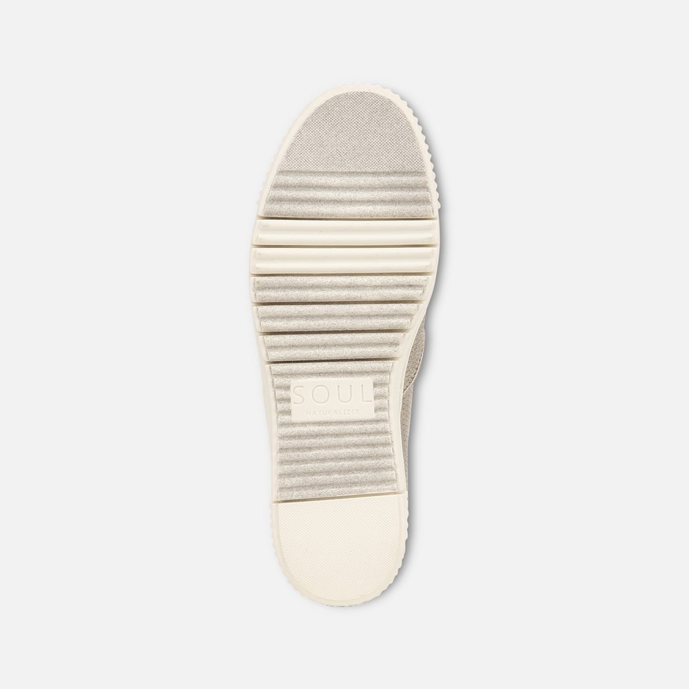 Naturalizer Soul Tia Slip On Sneaker - Porcelain Metallic Synthetic Naturalizer Soul Tia Slip On Sneaker - Porcelain Metallic Synthetic
