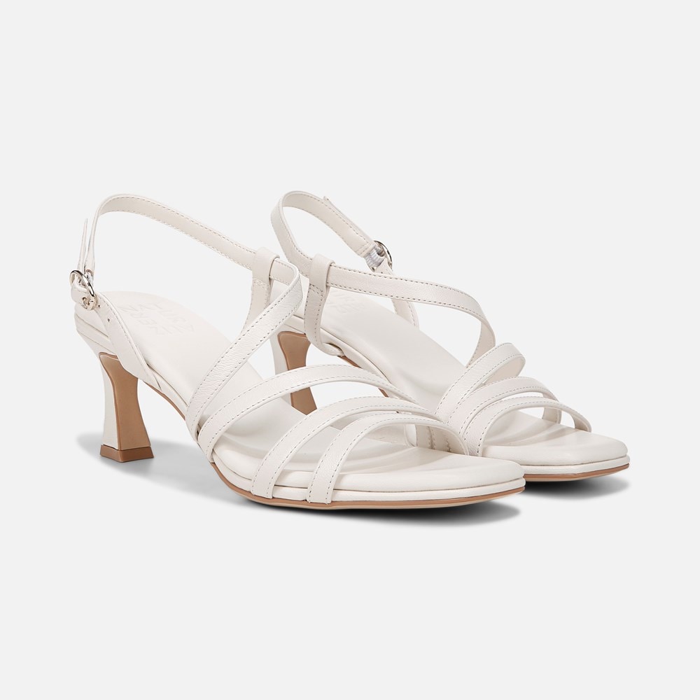Naturalizer Galaxy Dress Sandal - Warm White Leather