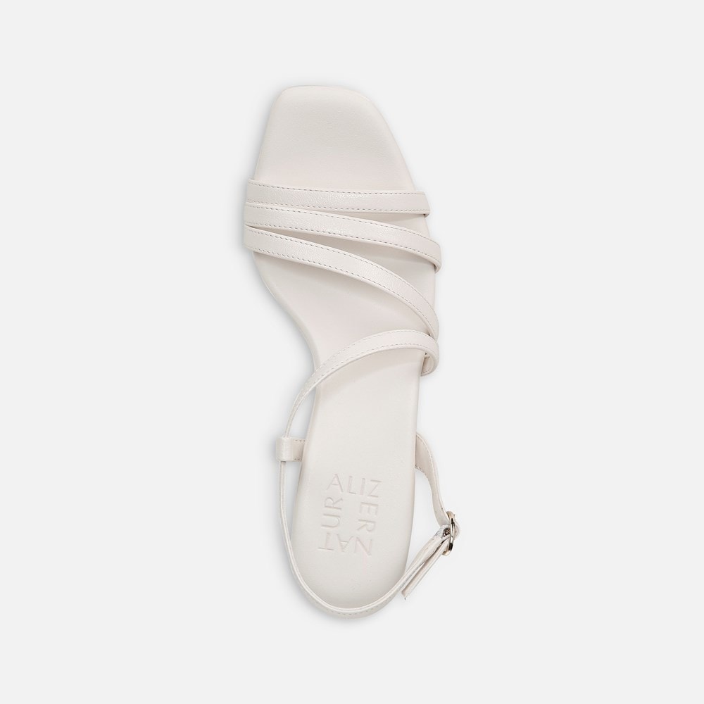 Naturalizer Galaxy Dress Sandal - Warm White Leather Naturalizer Galaxy Dress Sandal - Warm White Leather