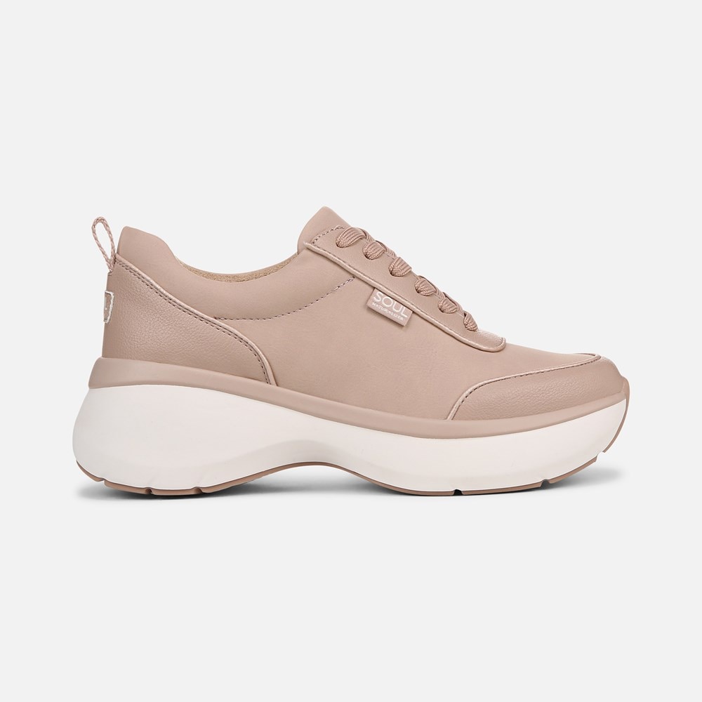 Naturalizer SOUL Roquel Lace Up Sneaker - Vintage Mauve Faux Nubuck Naturalizer SOUL Roquel Lace Up Sneaker - Vintage Mauve Faux Nubuck