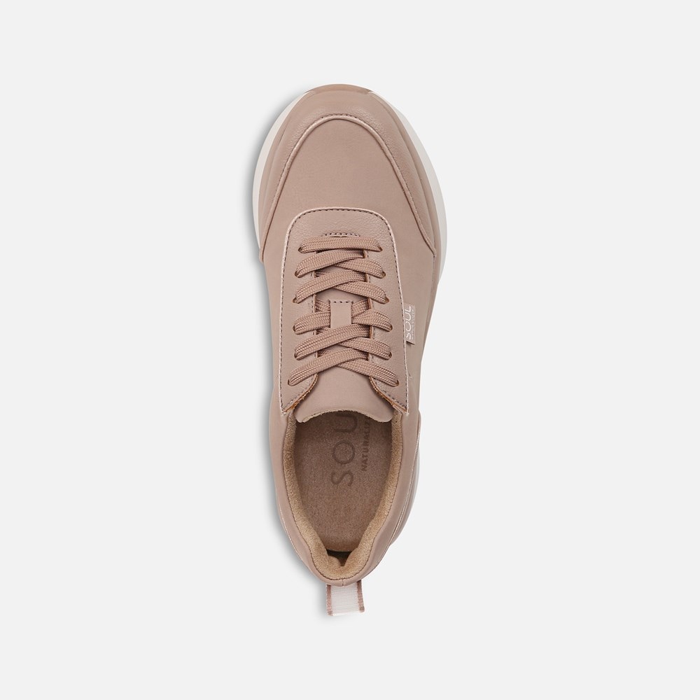 Naturalizer SOUL Roquel Lace Up Sneaker - Vintage Mauve Faux Nubuck Naturalizer SOUL Roquel Lace Up Sneaker - Vintage Mauve Faux Nubuck