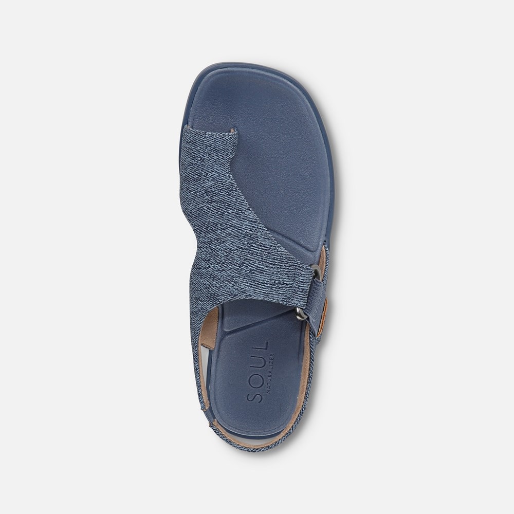 Naturalizer SOUL Freya Sandal - Blue Denim Naturalizer SOUL Freya Sandal - Blue Denim