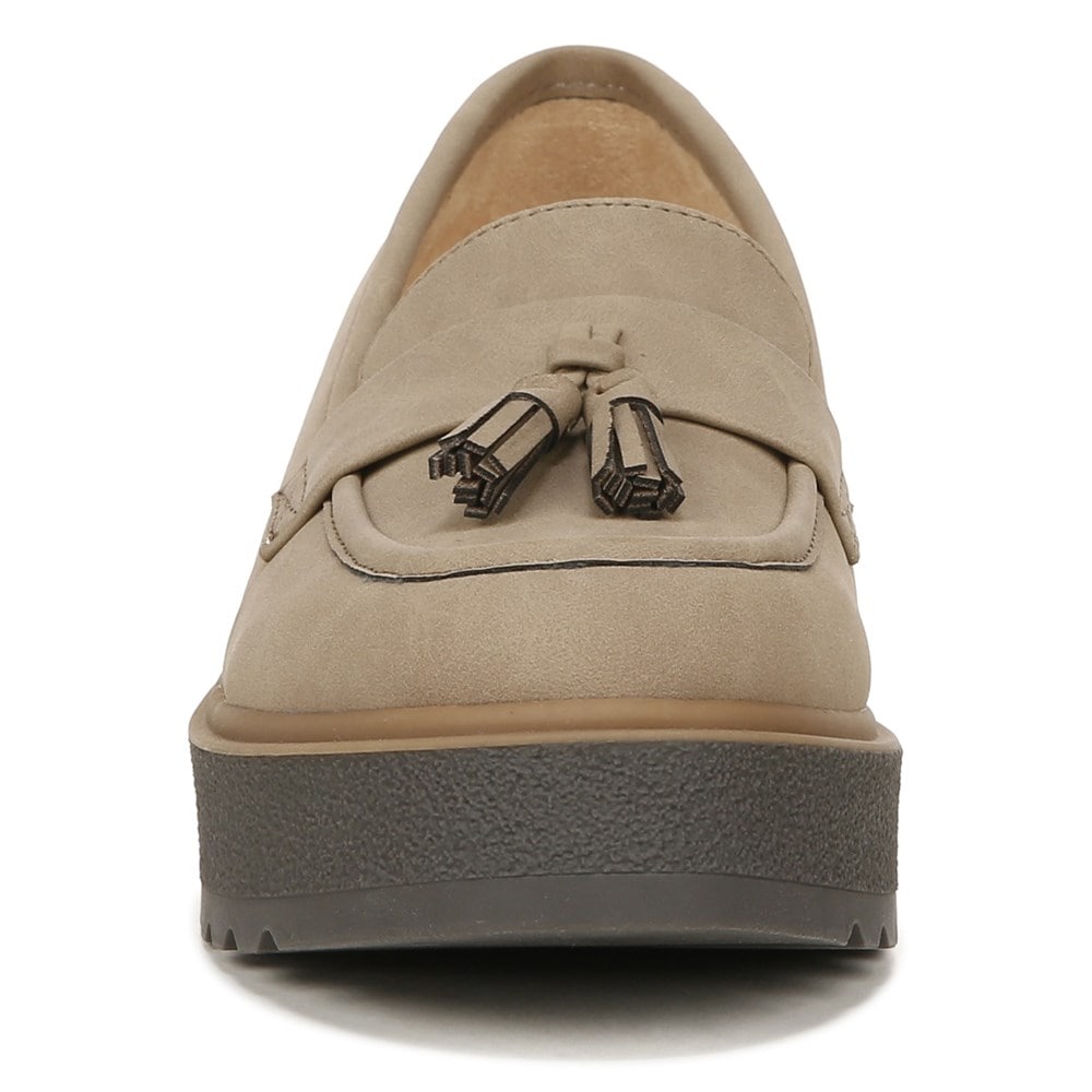 Naturalizer SOUL Josie Lug Loafer - Mushroom Grey Synthetic
