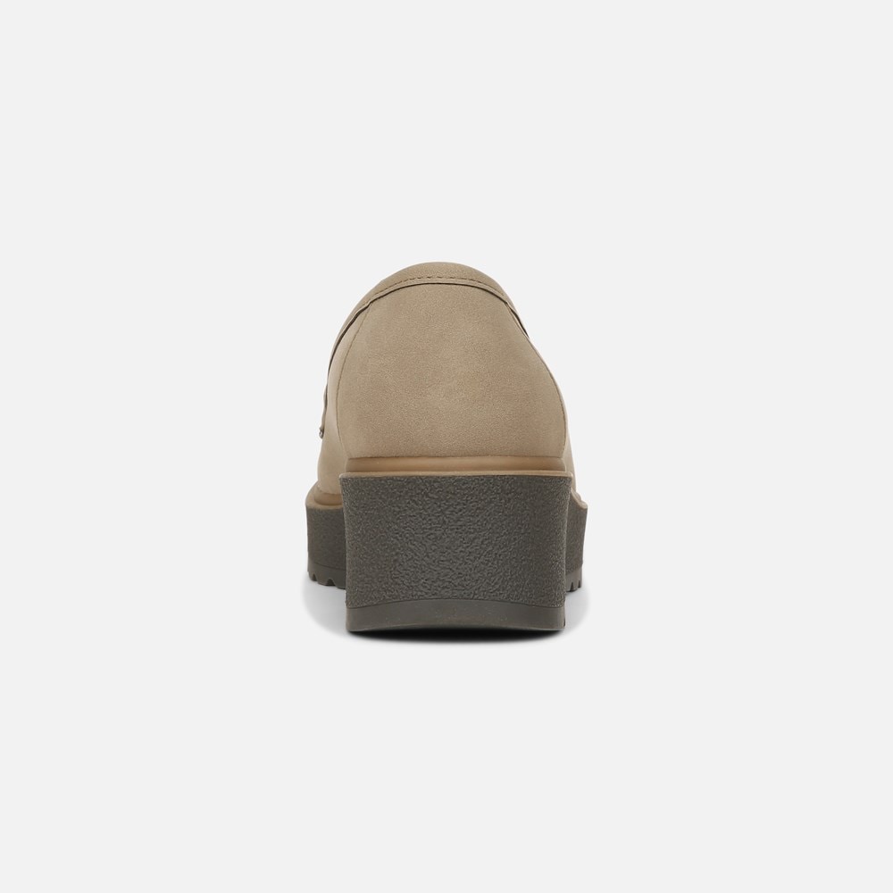 Naturalizer SOUL Josie Lug Loafer - Mushroom Grey Synthetic